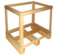 Le FramePack® est une excellente alternative (mono-matériau) au bois, plastique et structures en métal 